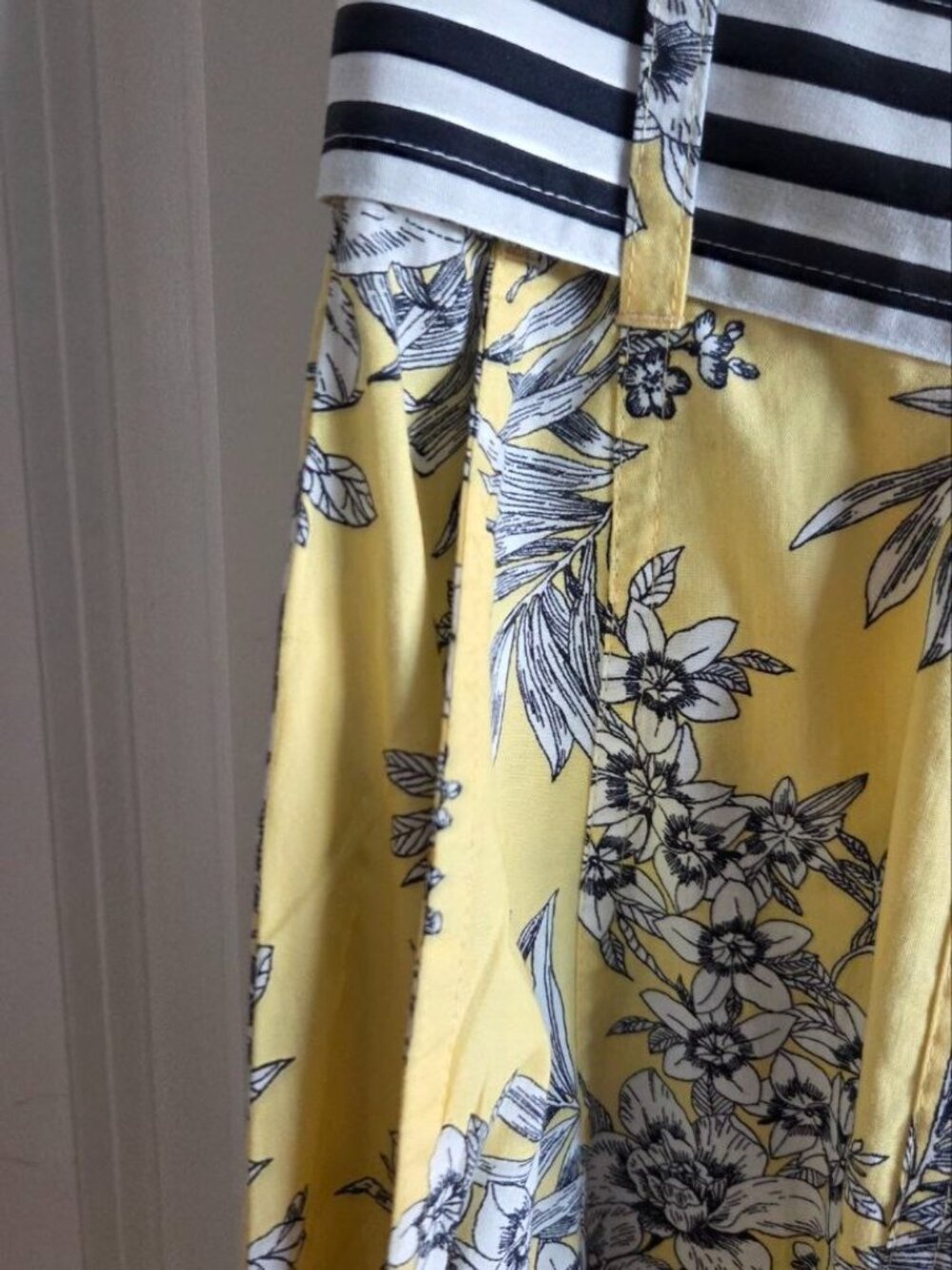 $119 Nautica Women's Toile Floral-Print Sleeveless A-line Dress Size M - Picture 6 of 9